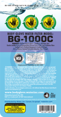 BG-1000 label
