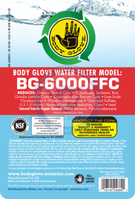 BG-6000 label